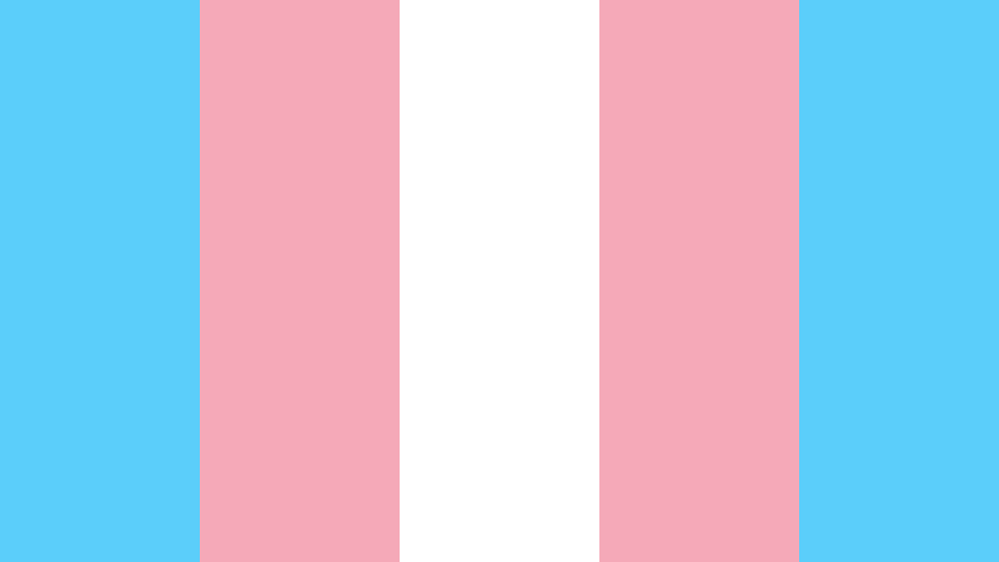 Transgender pride flag